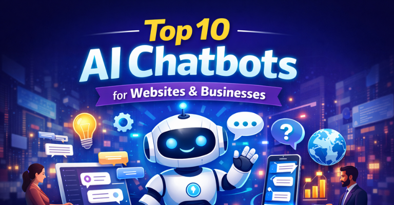 Top 10 AI Chatbots For Websites And Businesses